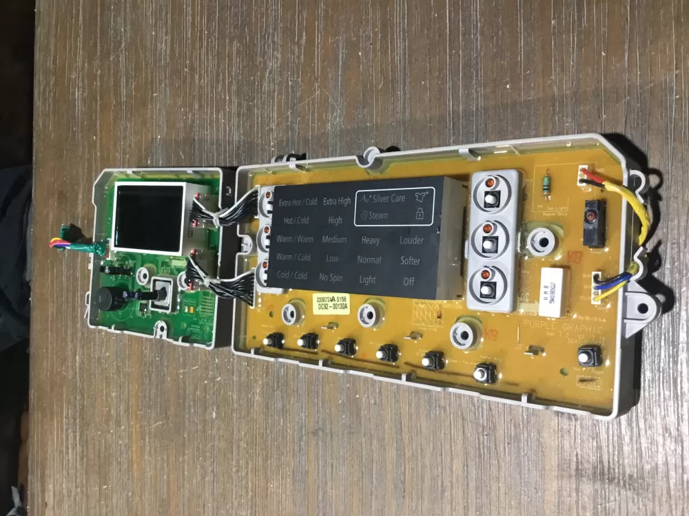 Samsung DC92-00130A DC92-00125A Washer UI Control Board AZ54424 | NRV522