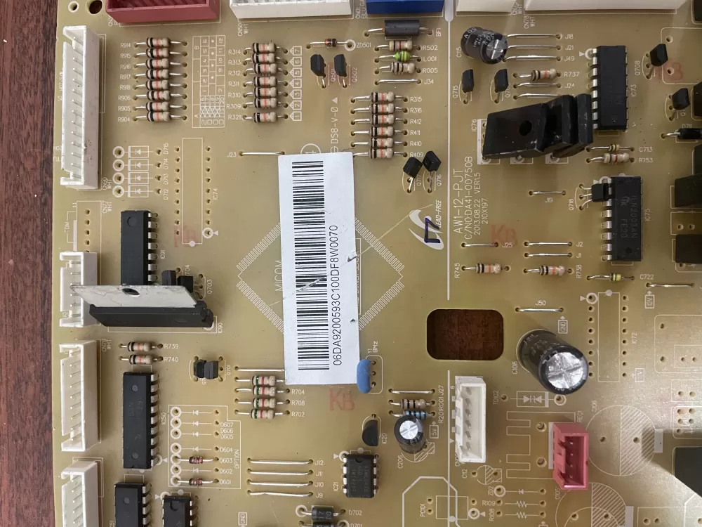 Samsung Refrigerator DA92-00593C Main PCB AZ54134 | KM1965