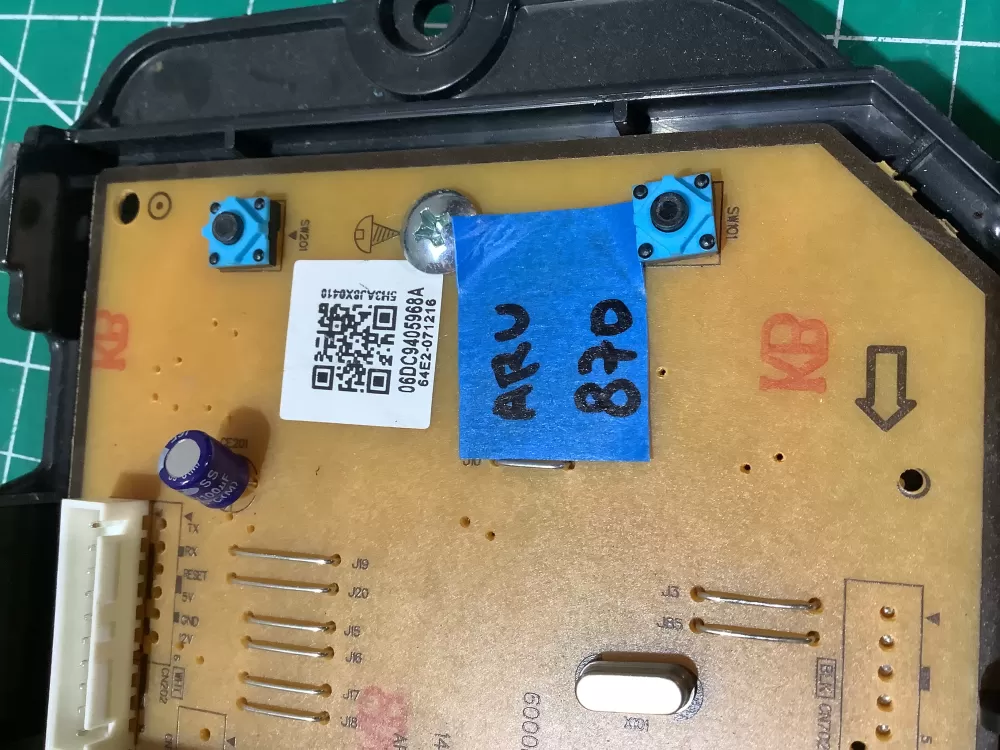 Samsung DC9405968A Washer Control Board AZ188925 | ARV870
