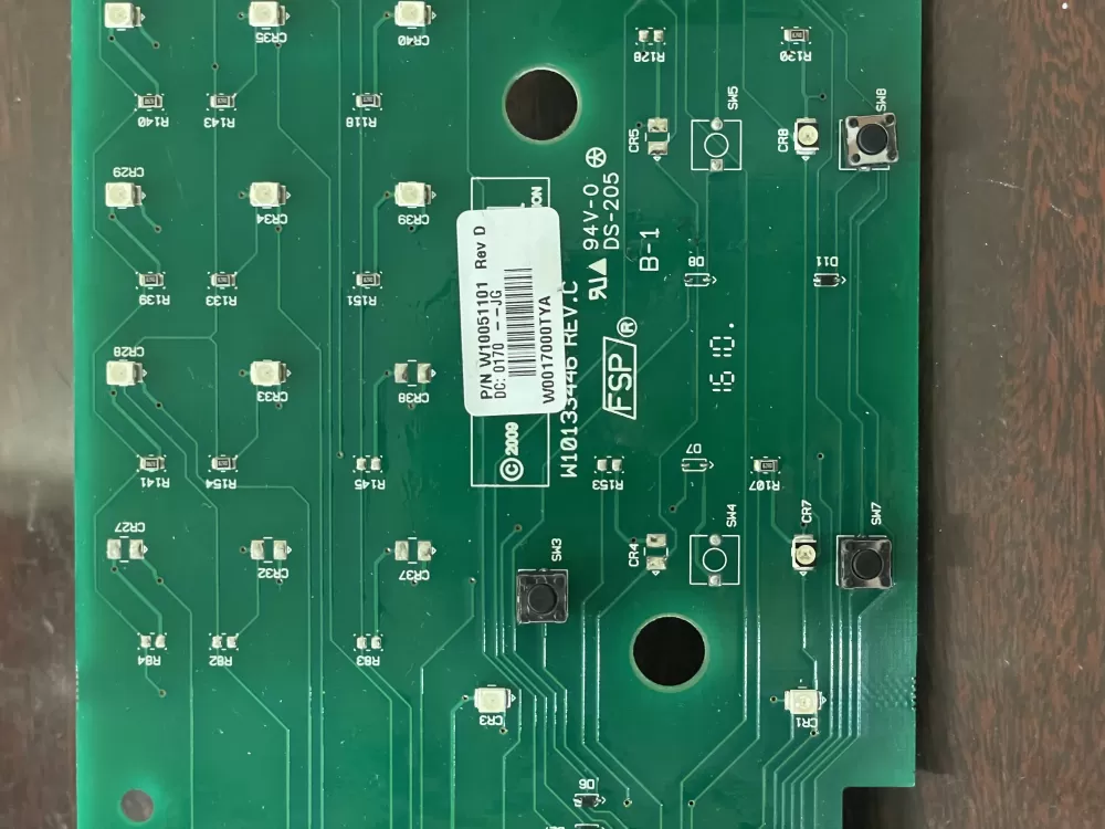 Maytag W10051101 W10051111 WPW10051111 Washer WP Control Board AZ32376 | KMV120