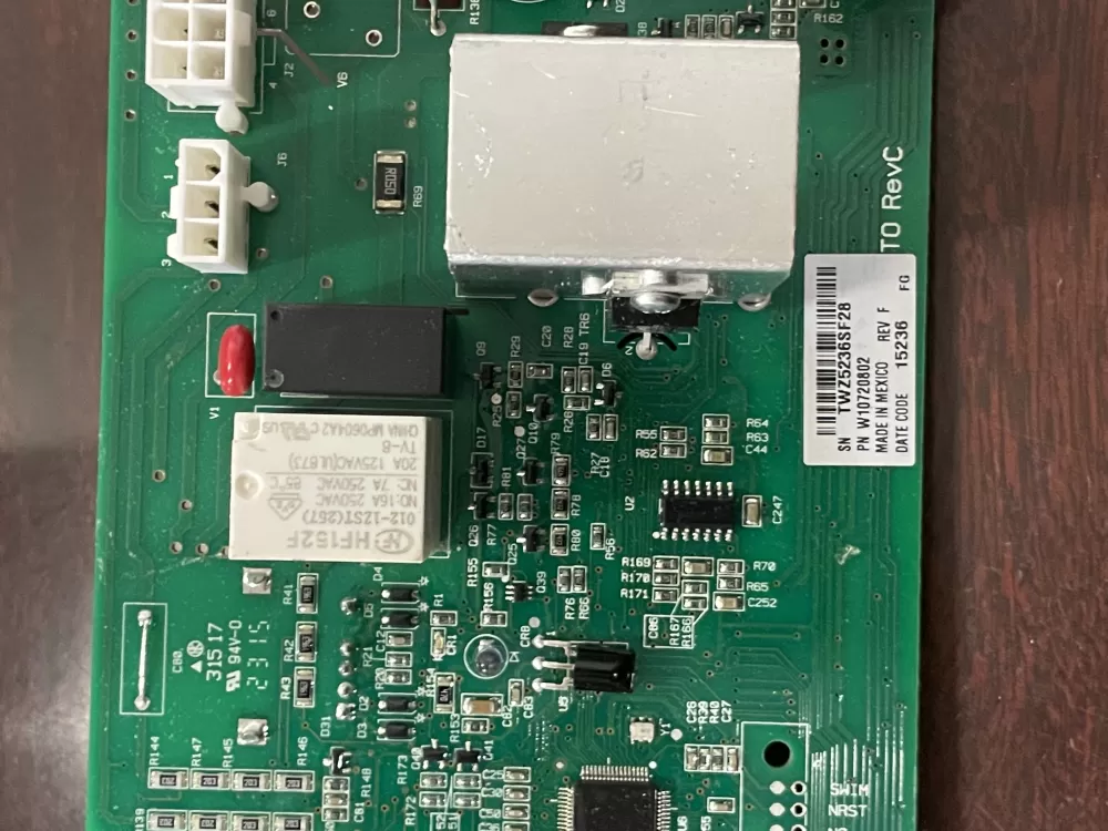 Whirlpool W10720802 Washer Main Control Board