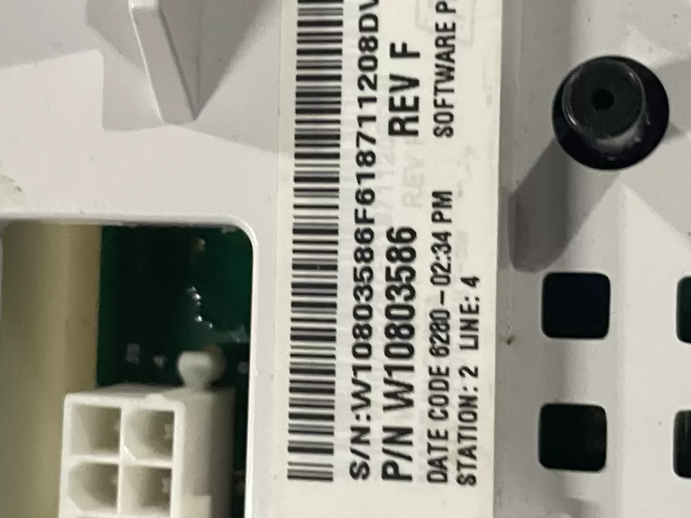 Whirlpool W10803586 W10841364 W10865064 Washer Control Board AZ26950 | WM37