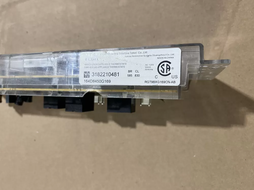 GE 164D8450G169 Range Control Board AZ63796 | BK2081