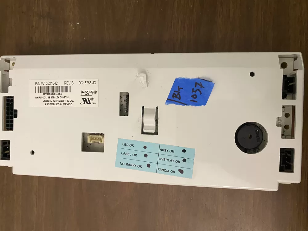 Whirlpool AP6022594 Refrigerator Dispenser Control Board AZ98693 | BK1057