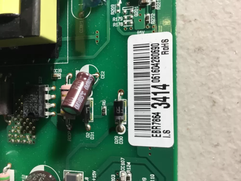 LG EBR78643414 EBR84433501 Refrigerator Control Board AZ42689 | NR1745