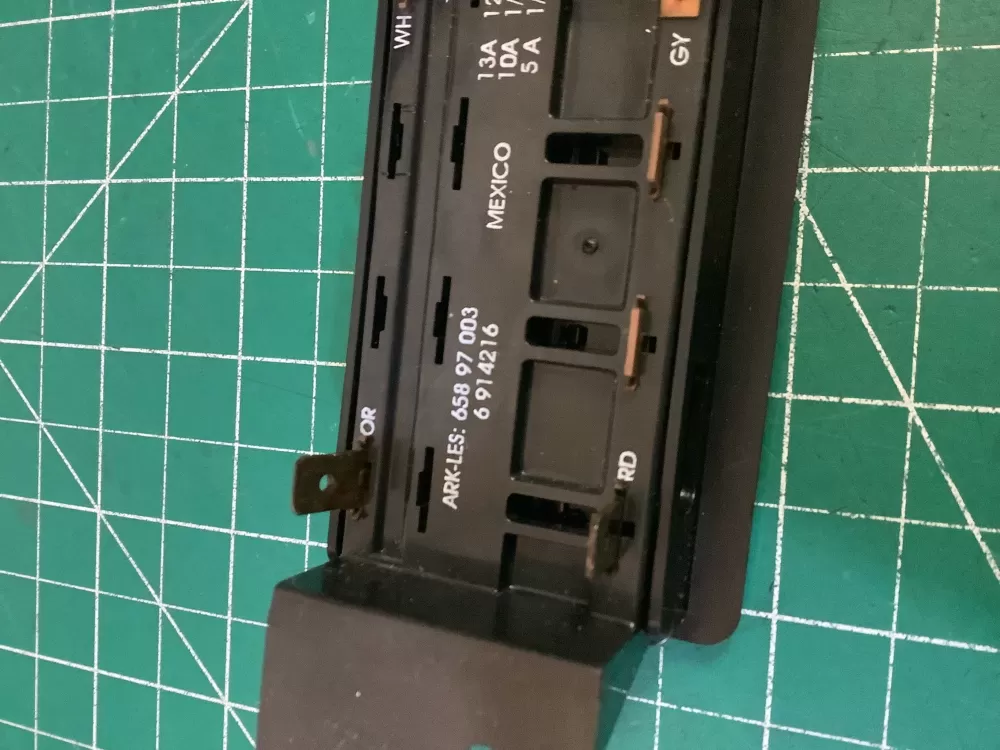 Maytag Dishwasher Switch Panel 65897003 AZ187418 | NR2748