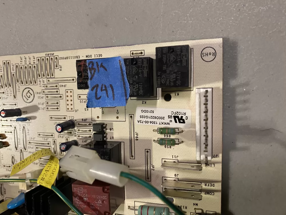GE WR55X11072 Refrigerator Control Board AZ27777 | BK241
