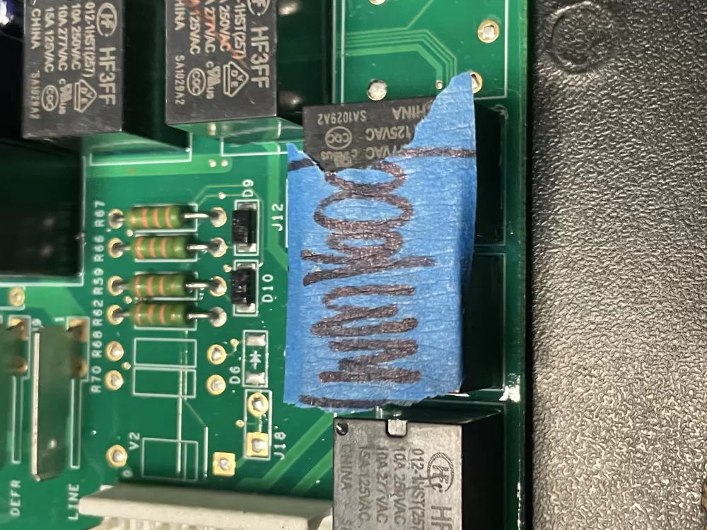 GE 200D4852G024 200D4852G025 Refrigerator Control Board AZ7650 | Wm1600