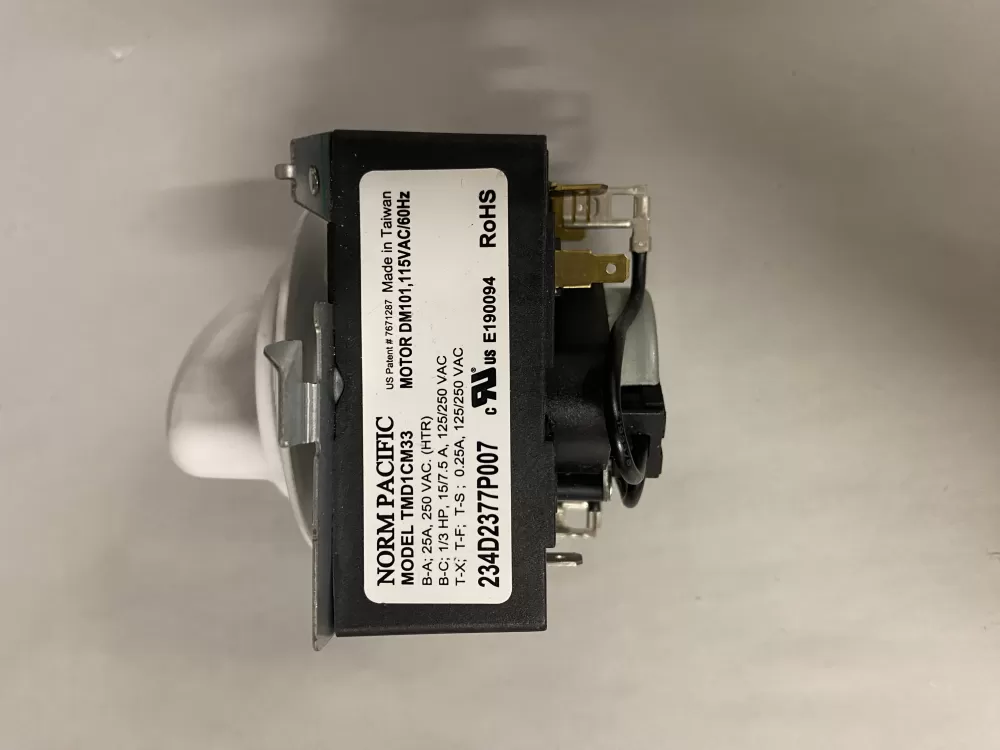 Hotpoint General Electric WE04X25586 234D2377P007 Dryer Timer AZ218140 | BK1663