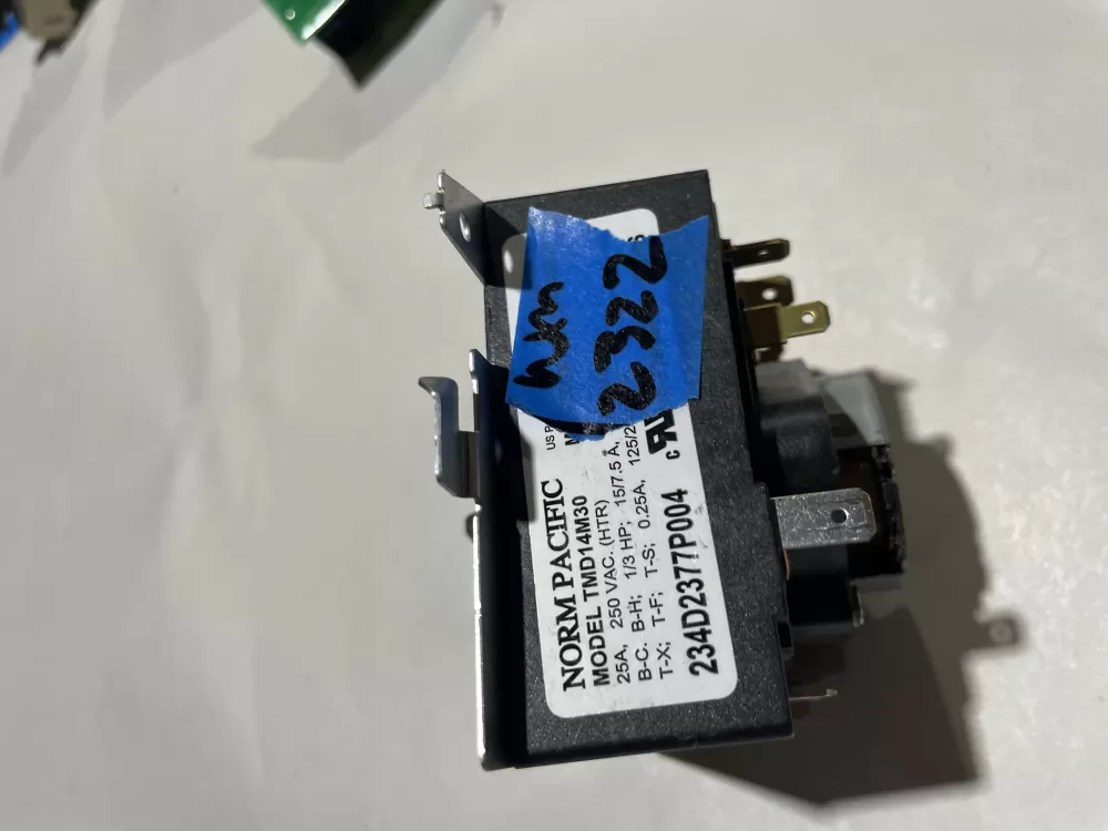 GE WE04X24550 234D2377P004 TMD14M30 Dryer Timer AZ141275 | Wm2322
