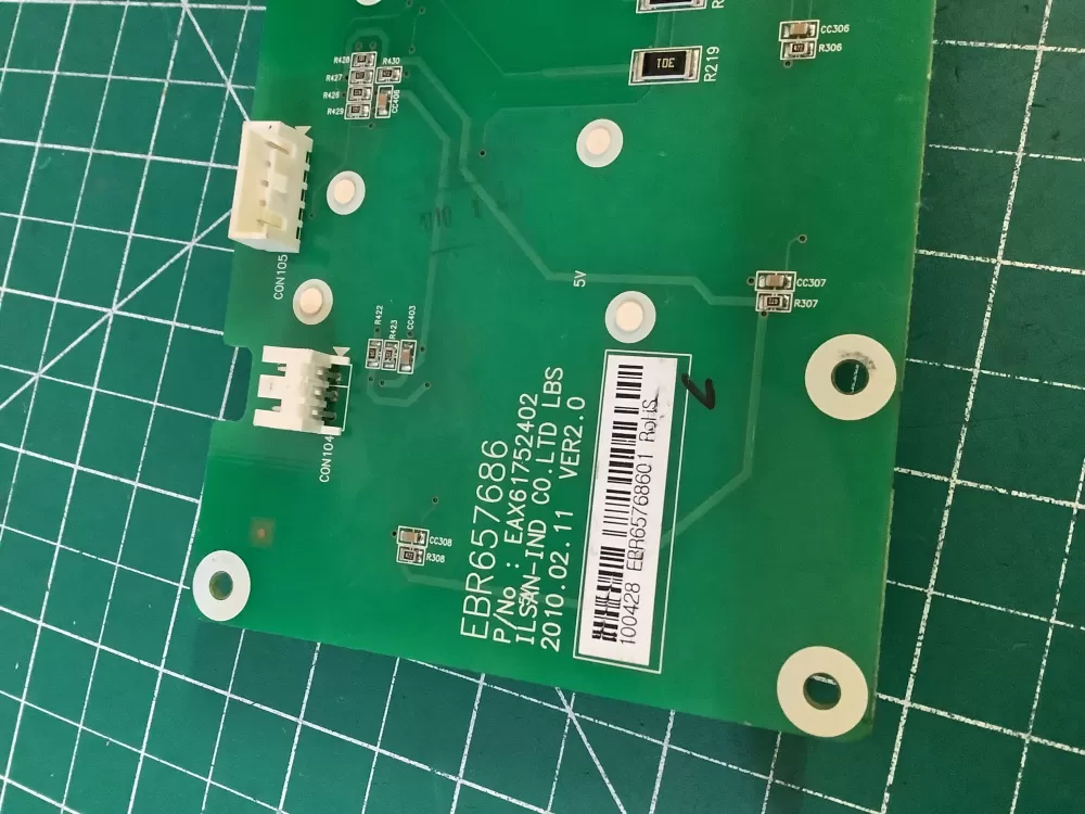 LG Kenmore EBR65768601 Refrigerator Control Board AZ188144 | NR1939