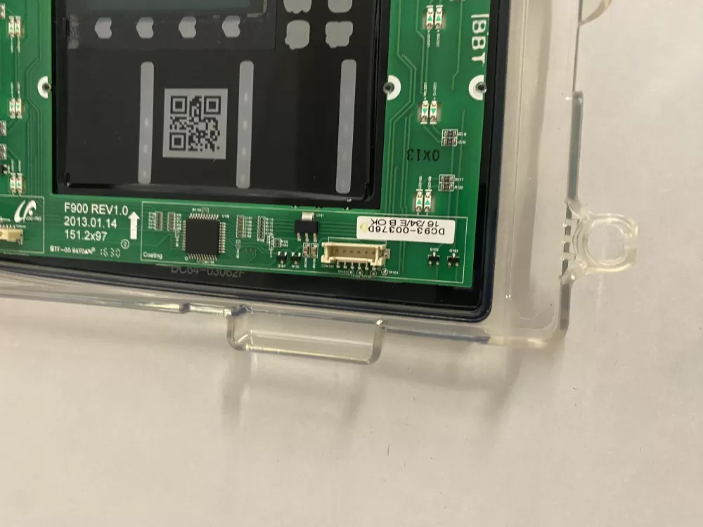 Samsung DC92-01607J DC94-06643A Dryer UI Control Board AZ209004 | BK2540