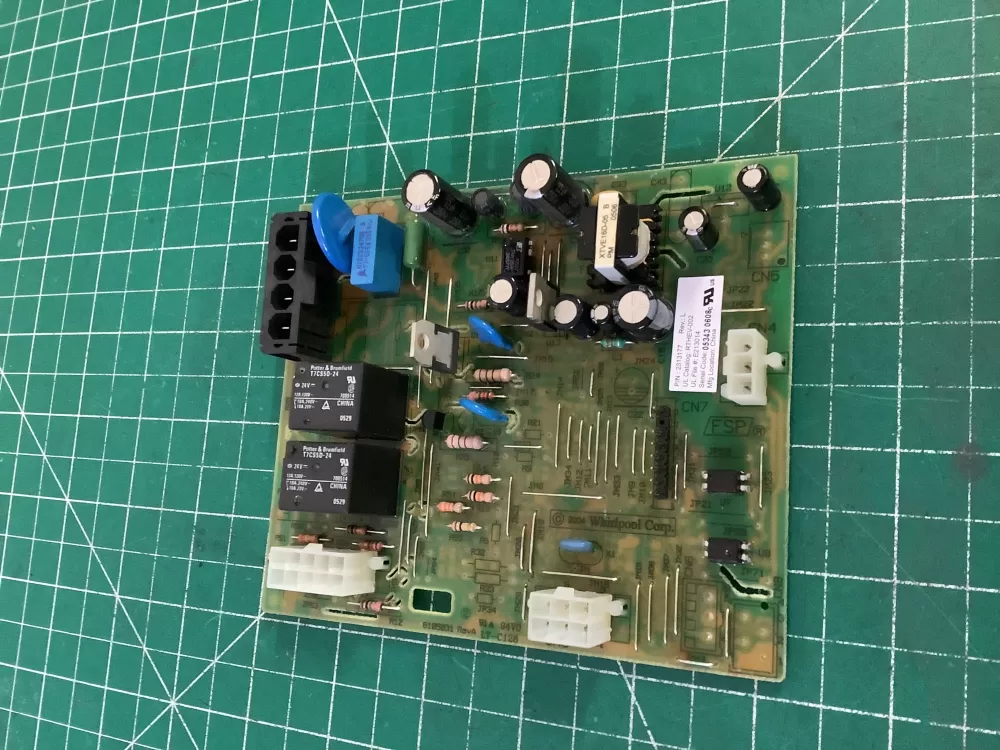 Whirlpool  Kenmore WP2313177  AP6007212  2313177  2313177EXCR  2313177R  2313177REXCR  061660441  06166 0441  PS11740322 Refrigerator Control Board