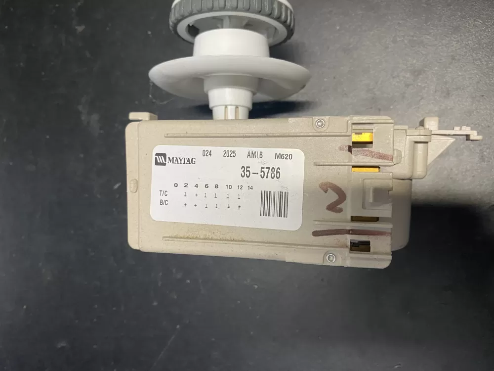 Maytag WP21001522  AP6005759  21001522  35-5786  436848  PS11738818 Washer Timer Control
