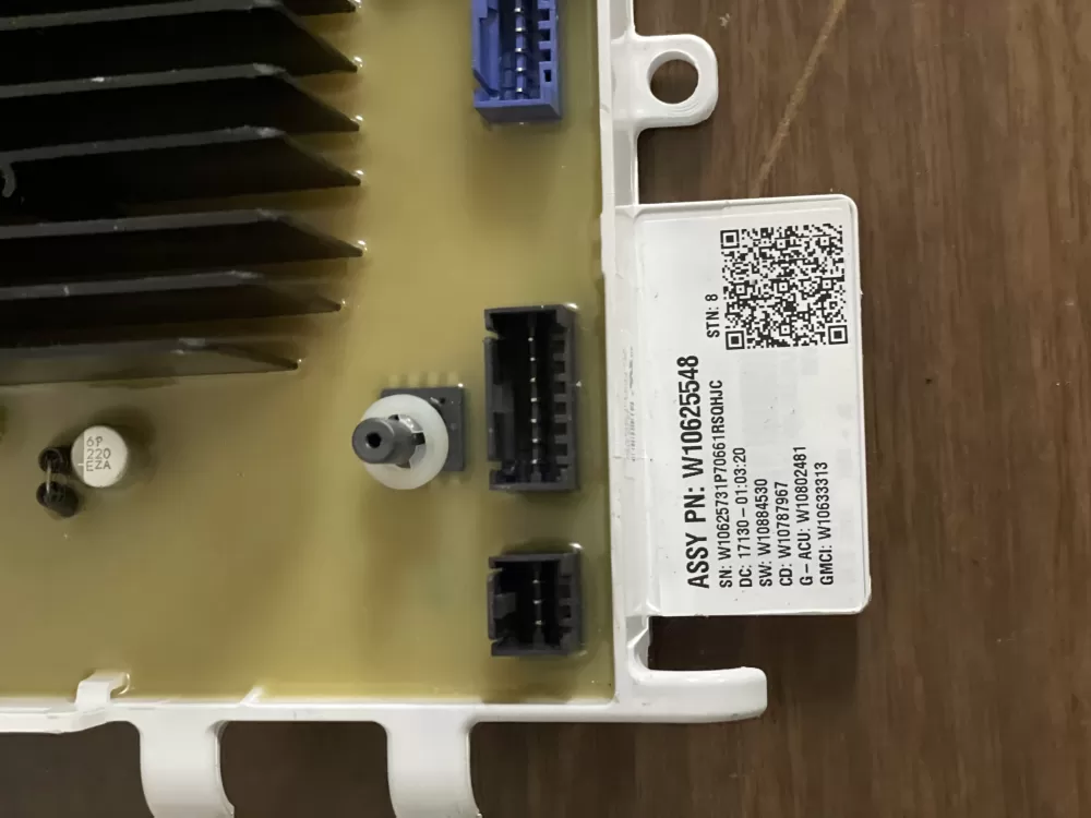 Whirlpool W10625548 W10812418 W11030475 Washer Control Board AZ81522 | KMV497