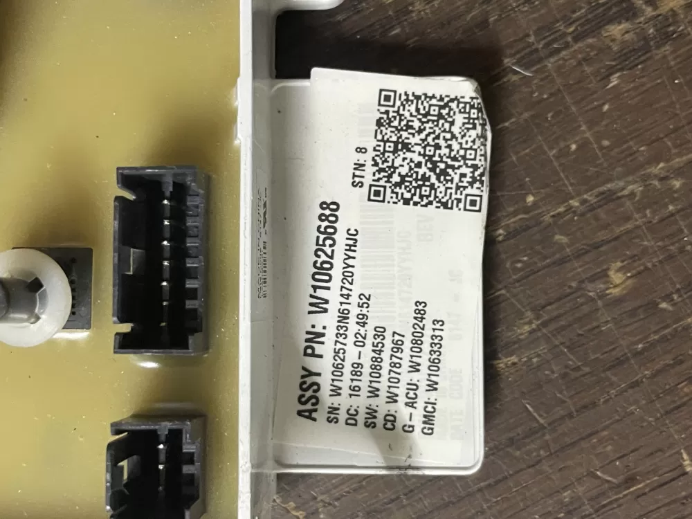 Whirlpool W11105148 Washer Main Control Board AZ44192 | WmV150