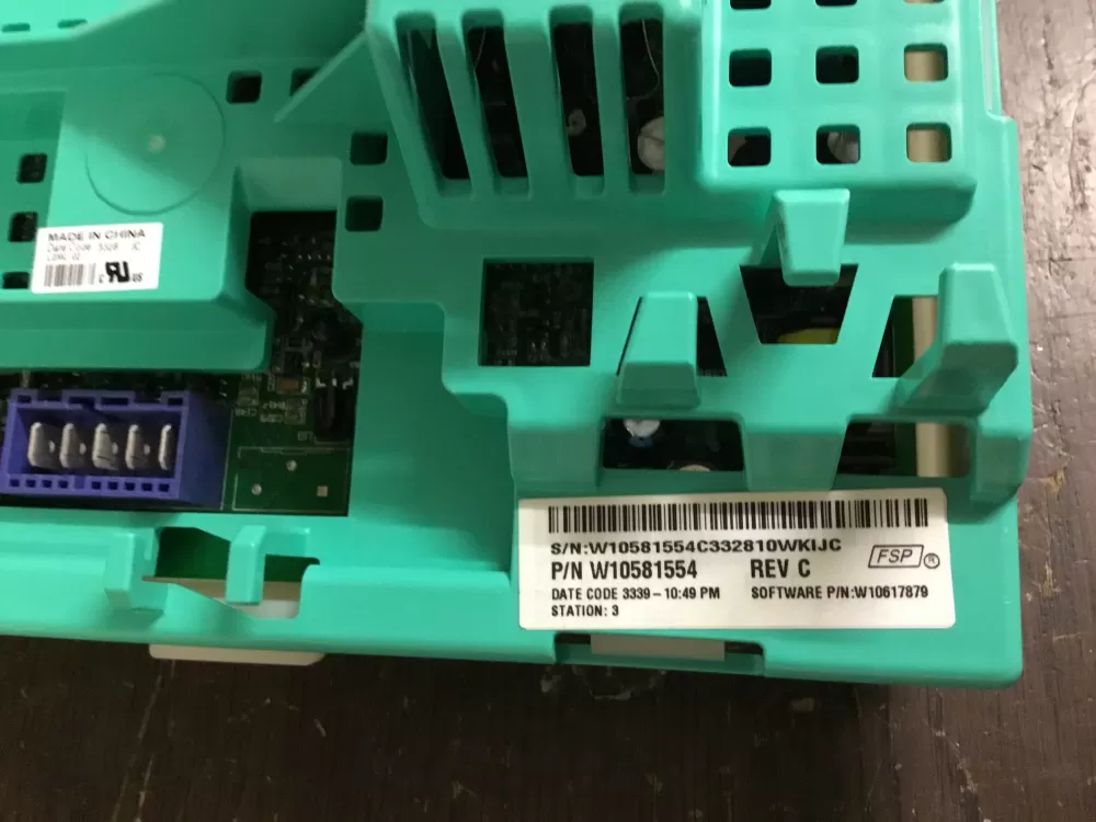 Maytag W10581554 W10723779 W11100673 Washer Control Board AZ4899 | NR454