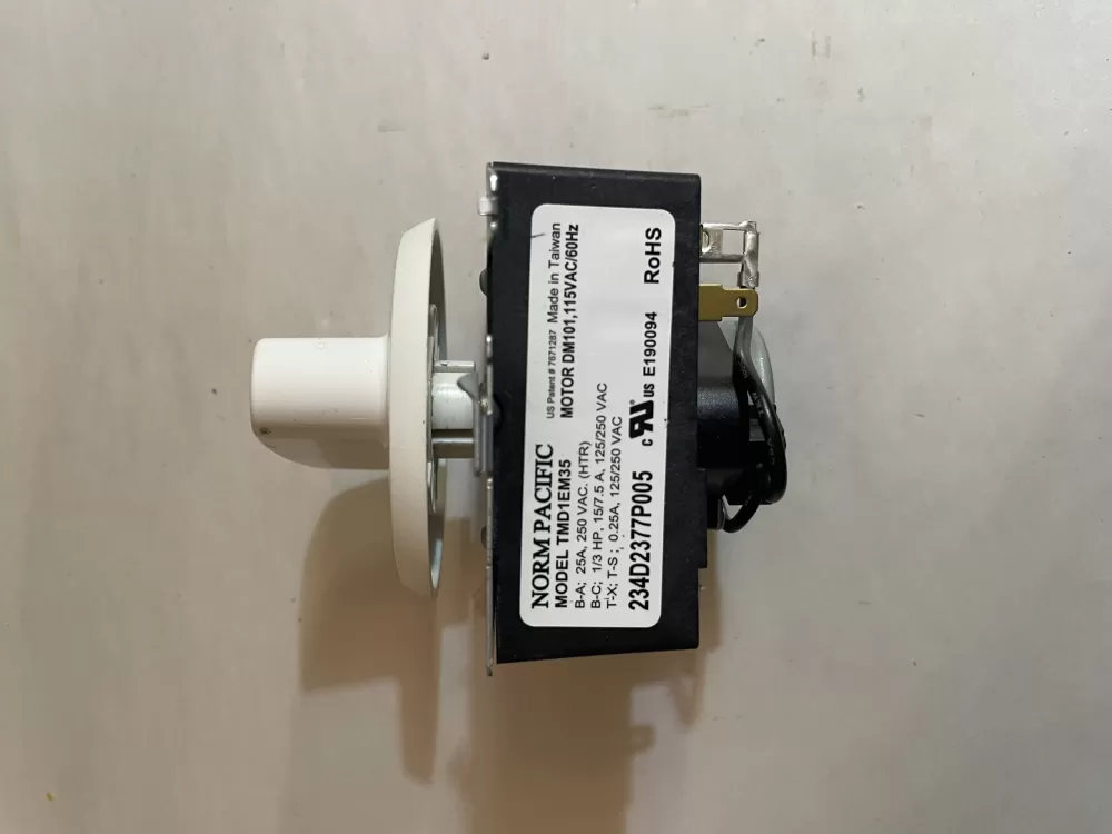 Hotpoint  General Electric WE04X25280 234D2377P005 Dryer Timer