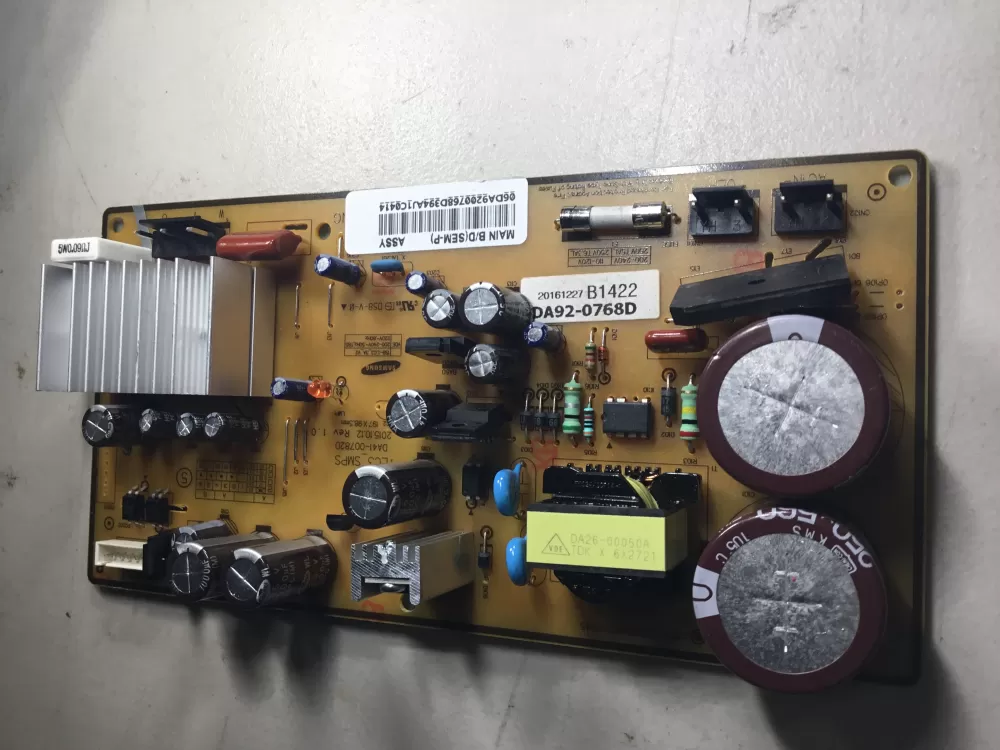 Samsung DA92 00768D Refrigerator Control Board Inverter AZ40380 | NR50