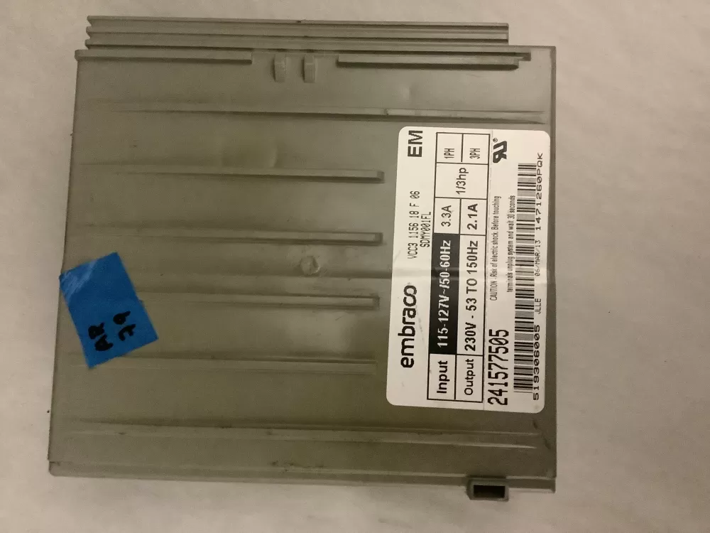 Refrigerator Inverter Board VCC3 1156 QA F 06 241577505 AZ197406 | AR79