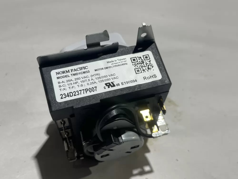 Hotpoint General Electric WE04X25586 234D2377P007 Dryer Timer AZ140722 | Wm2189