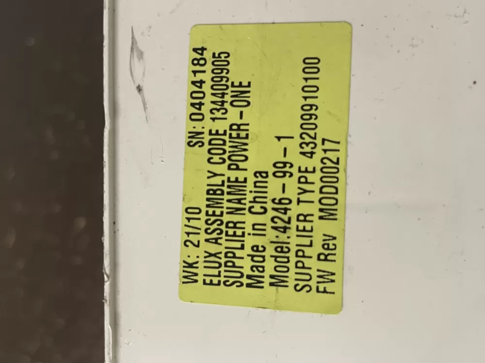 Frigidaire Kenmore 5304504863 4246991 Washer Control Board AZ81969 | Wmv82