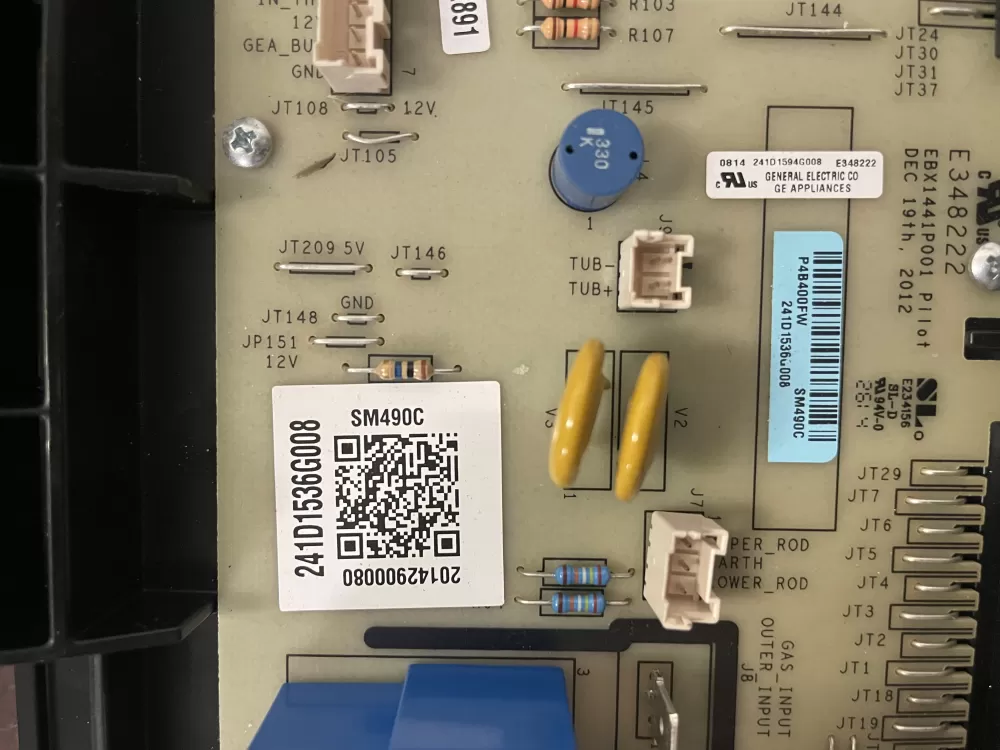 GE 241D1536G015 241D1594G015 EBX1441P001 Dryer Control Board AZ49393 | KMV443