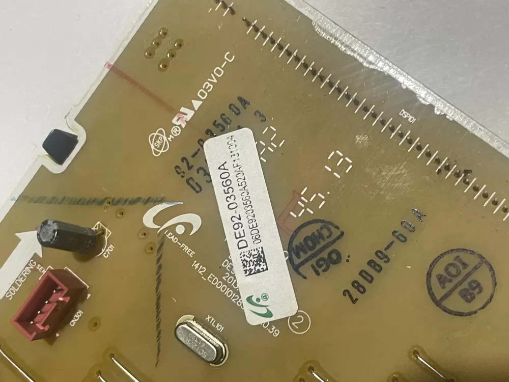 Samsung DE92-03560A Microwave Control Board AZ141193 | Wm2129
