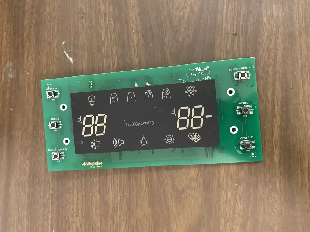 Samsung DA41-00475A Refrigerator Control Board