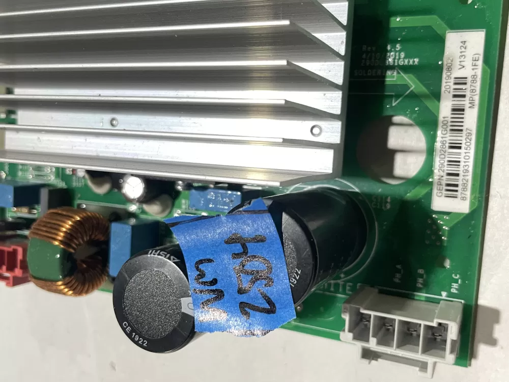 GE 290D2861G001 WH22X29049 Washer Control Board AZ184240 | Wm2504