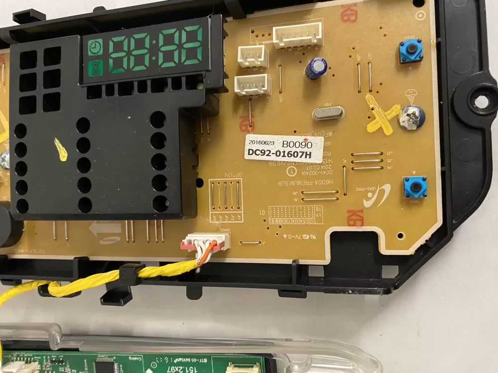 Samsung DC92 01607H DC9201607H Dryer Control Board Interface AZ188389 | BKV865
