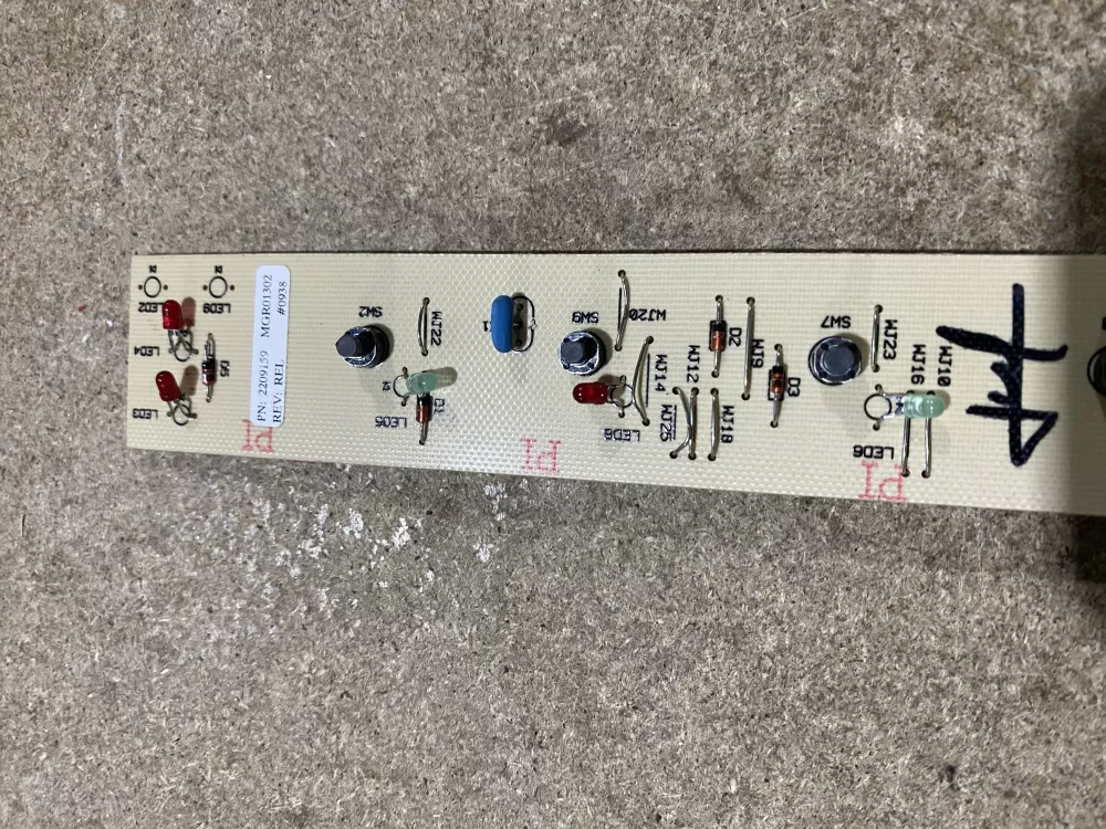 Whirlpool KitchenAid 2209159 Refrigerator Control Board AZ76341 | BK1866