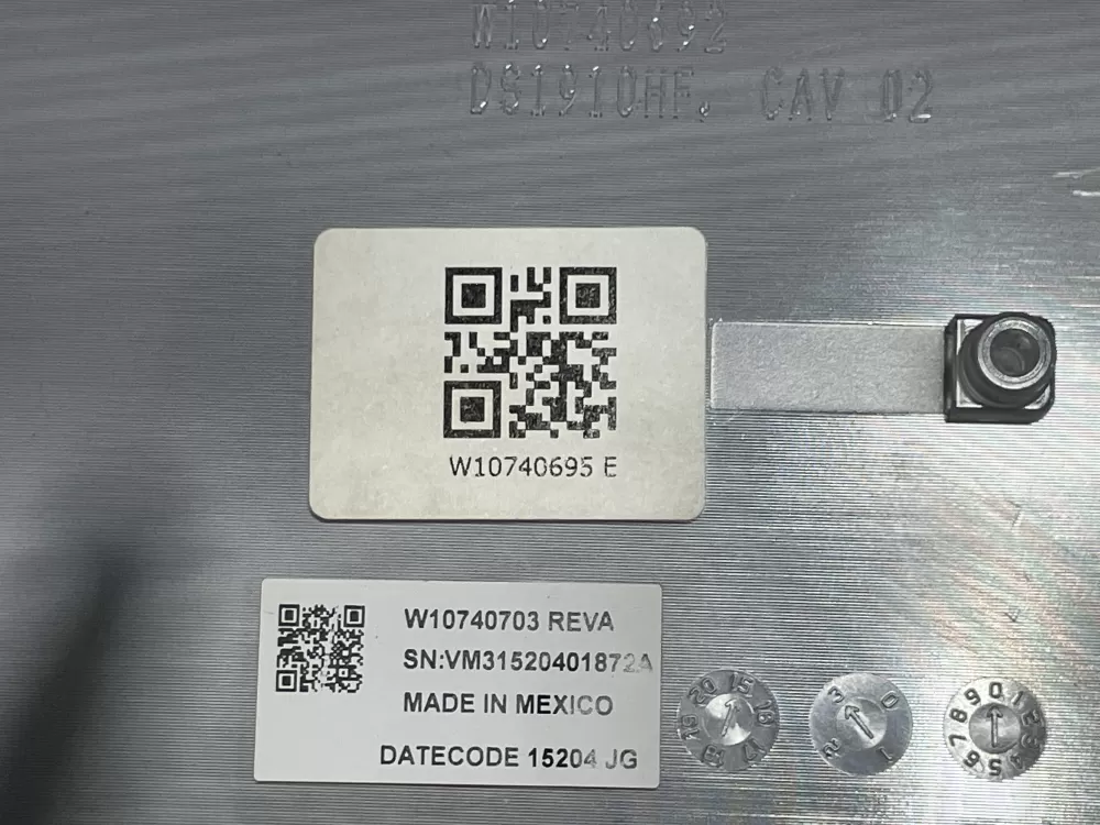 Whirlpool W11332778 W10740695 W10872842 Dryer Control Panel AZ142792 | Wmv755