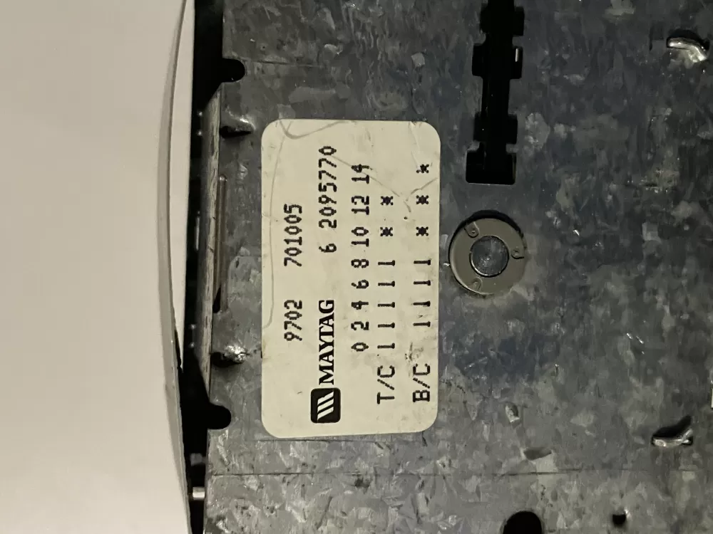 Maytag Washer Timer 62095770 6 2095770 AZ31515 | WMV