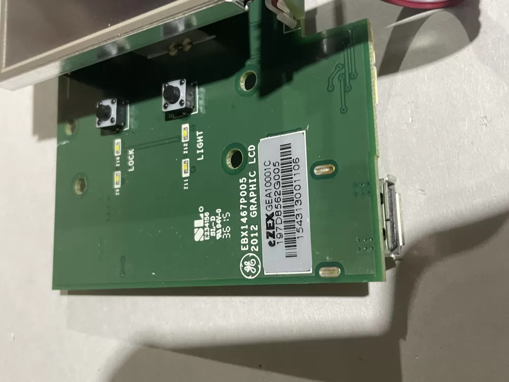 GE 197D8562G005 Refrigerator Dispenser Control Board AZ188757 | Wm1526