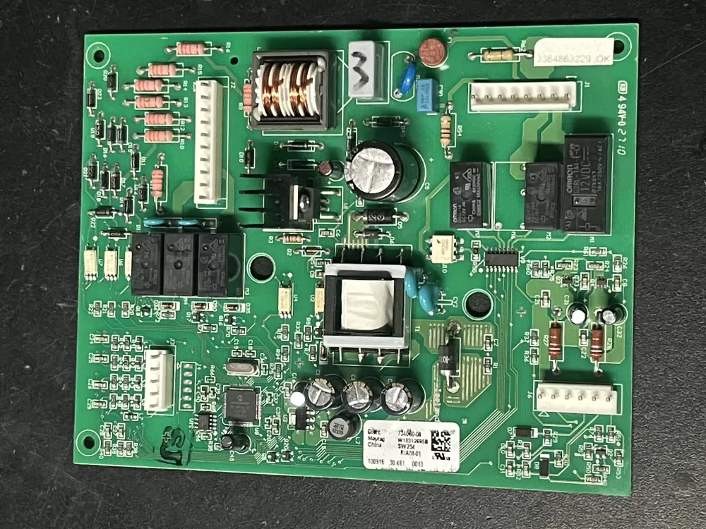 Whirlpool  Maytag W10312695B Refrigerator Control Board