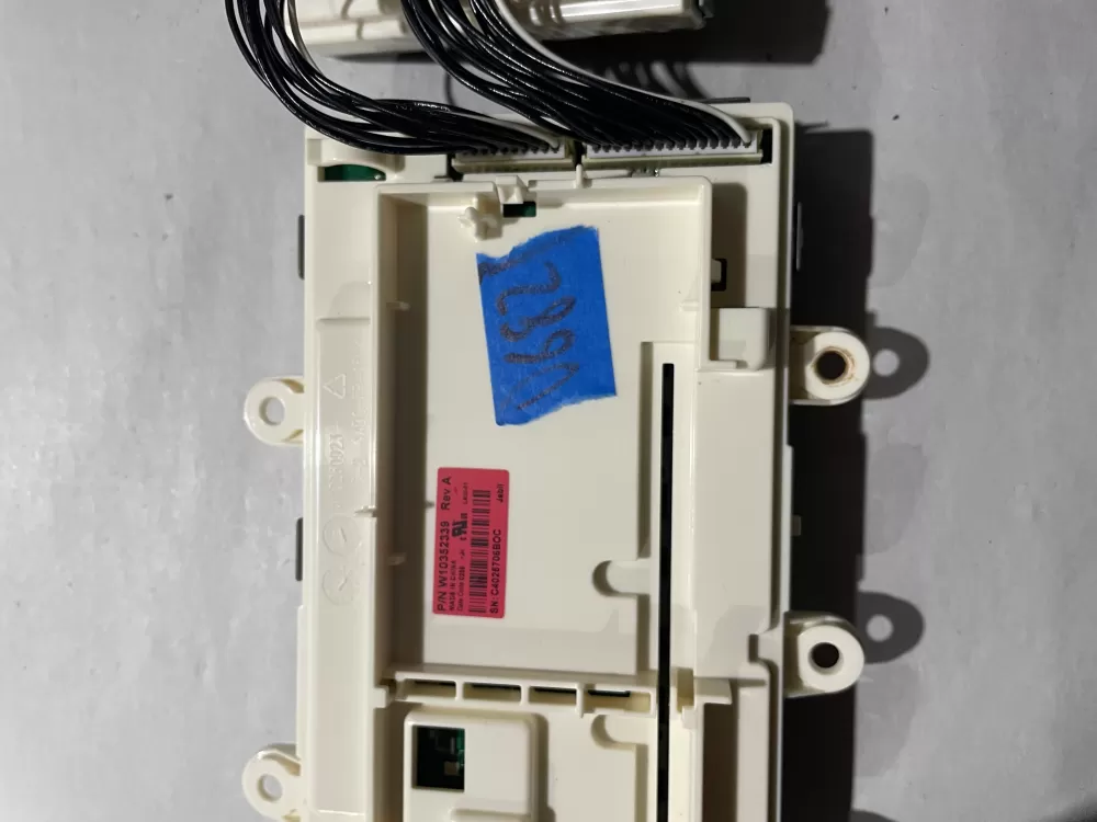 Whirlpool W10352339 Washer Control AZ196439 | KMV682