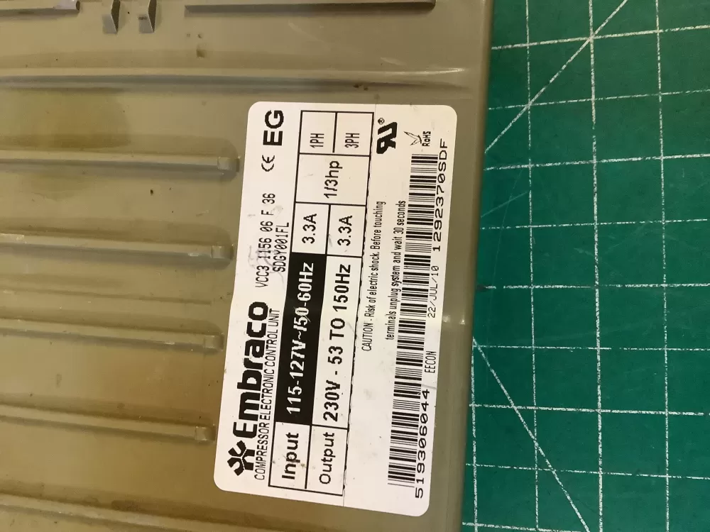 Bosch 519306044 Refrigerator Control Board AZ195946 | NR582