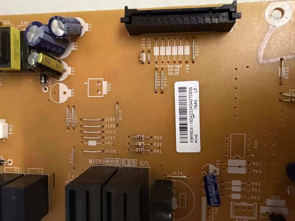 LG Kenmore EBR80411804 Microwave Control Board Panel AZ219034 | KM75