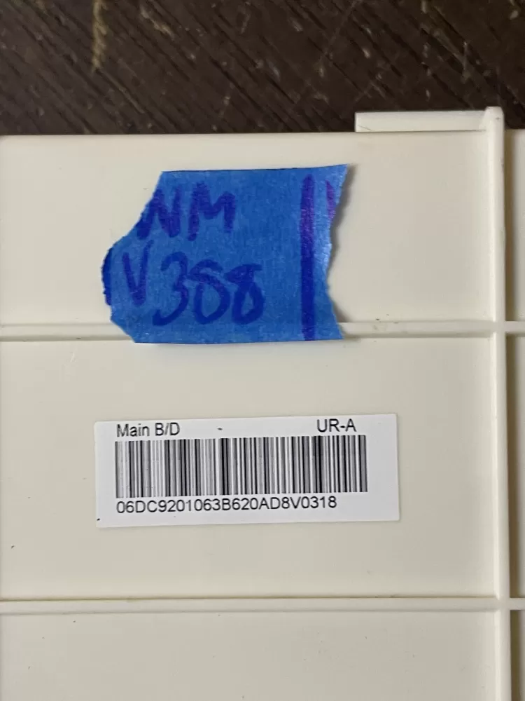 Samsung DC92-01063B Washer Control Board Main PCB Assembly AZ44214 | WMV388