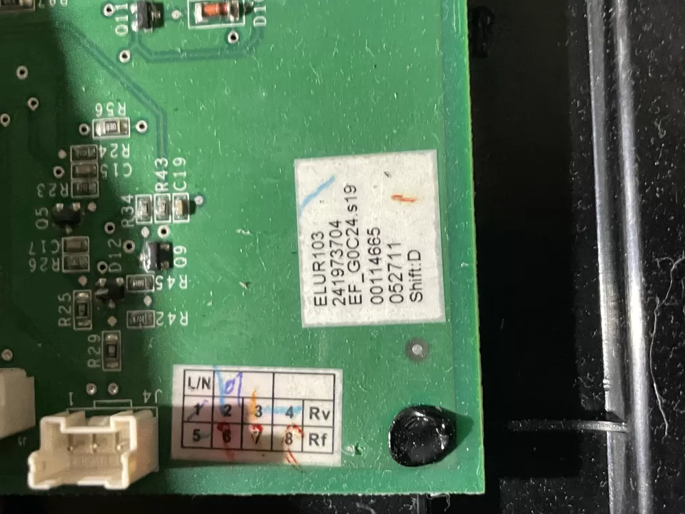 Whirlpool Frigidaire 241973704 Refrigerator Control Board AZ201314 | Wmv877