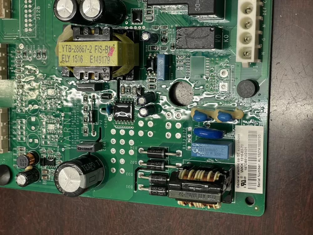 GE 197D8513G101 70213160102GA Refrigerator Control Board AZ30678 | KM348