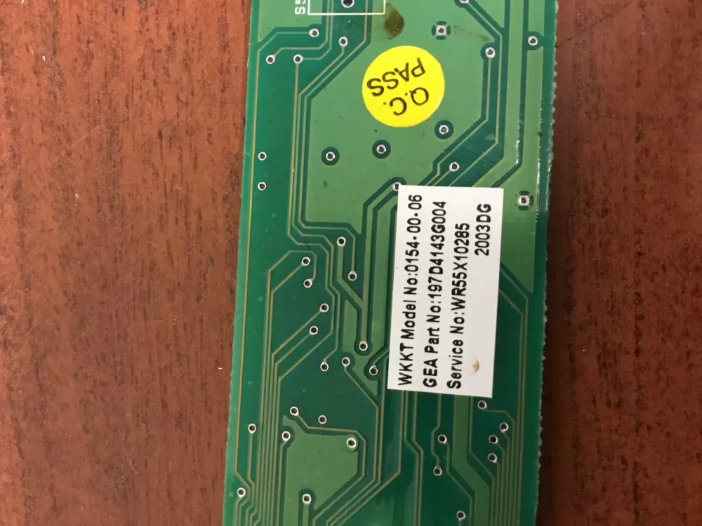 GE Refrigerator User Interface Board Dispenser wr55x10285 AZ35370 | NR14