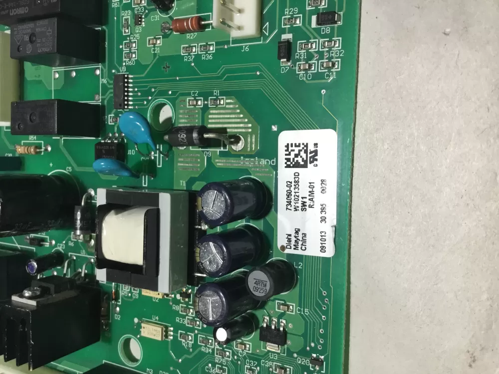 Whirlpool W10213583D Refrigerator Control Board AZ155224 | BG2533