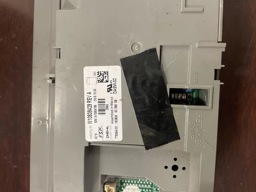 Whirlpool Kenmore W11413274 776204-00 Dishwasher Control Board AZ46143 | KM288