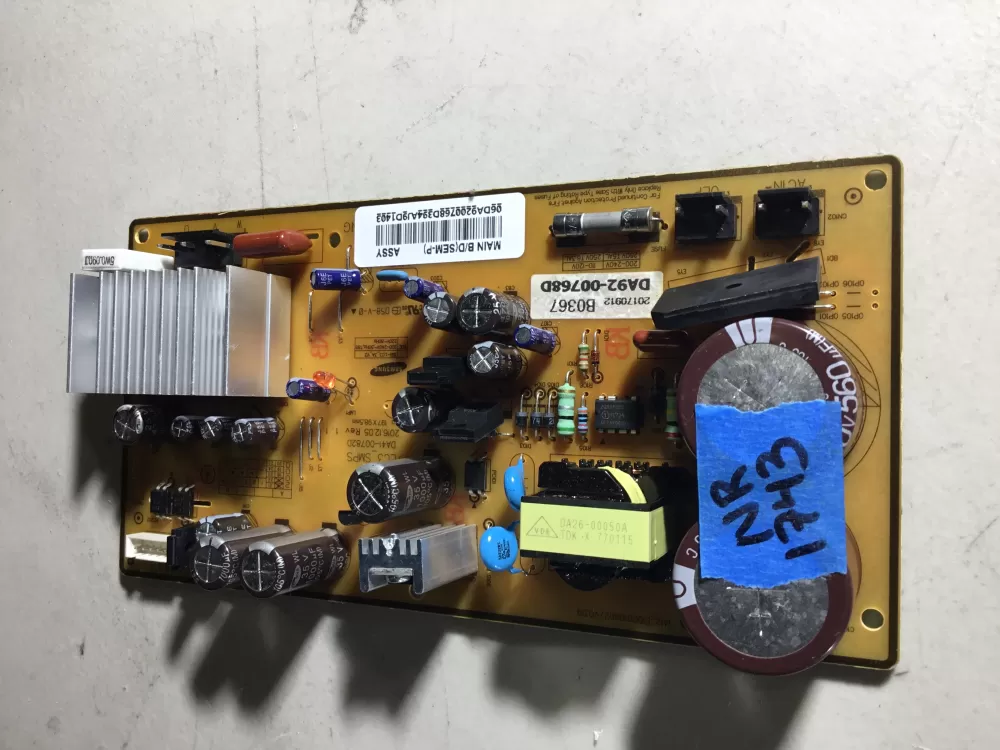 Samsung DA92 00768D Refrigerator Control Board Inverter AZ42621 | NR1743