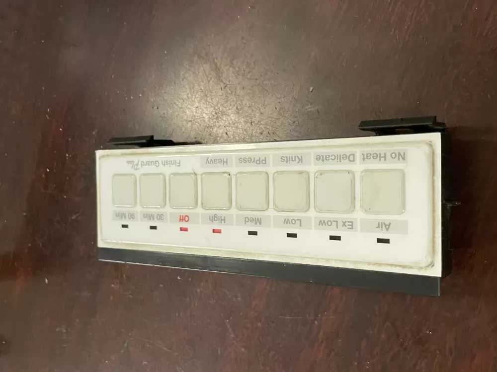 Whirlpool 8299990 Dryer Control Board Push Button Switch AZ53865 | Wm1852