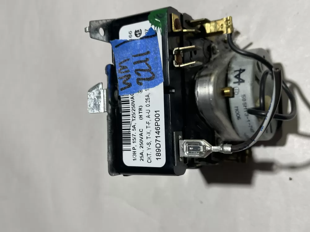 GE General Electric Kenmore 189D7146P001 Dryer Timer AZ141518 | Wm2211