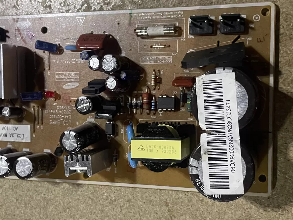 Samsung DA92-00268A Refrigerator Inverter Control Board AZ27977 | KM194