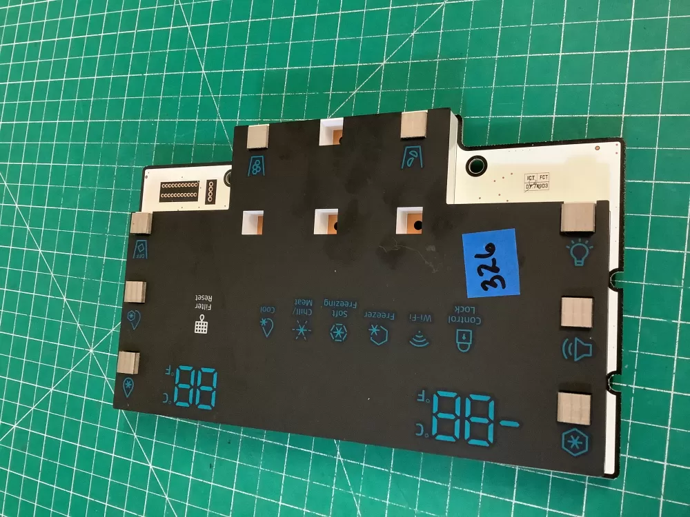 Samsung DA92-00758B Refrigerator Dispenser Display Module AZ225360 | NR326